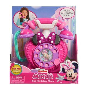 Disney Junior Minnie Mouse Ring Me Rotary Play Phone